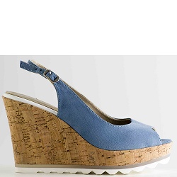 Colette Sol Nautilus Wedge Blue